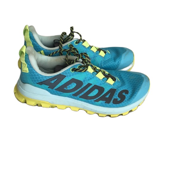 Adidas Running Tennis Shoes Sneakers Size 7 - Picture 2 of 11